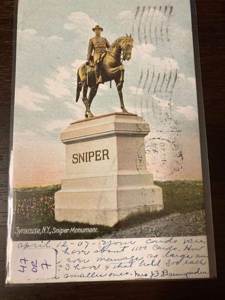 Syracuse, N.Y., Sniper Monument